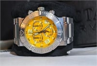 Invicta Reserve Ocean Reef Yellow with Extra LInks