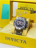 Invicta Subaqua Noma III OTV Brown Carbon Fiber