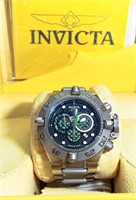 Invicta Subaqua Noma IV Green with Extra Links