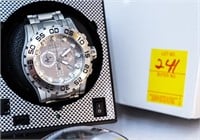 Invicta Reserve Collection Chronograph Grey Dial