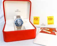 Omega Seamaster Professional Black Dial with Blue