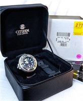 Citizen Eco-Drive Professional Diver's Black with