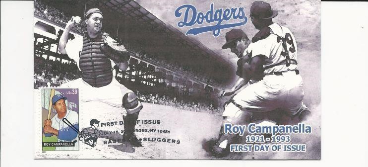 Roy Campanella FDC