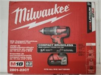 Milwaukee M18 Compact Brushless 1/2" Drill