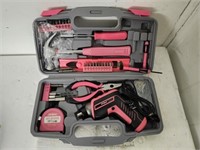 Hi-Spec Pink Tool Set