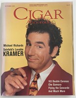 Cigar Aficionado Michael Richards original vintage