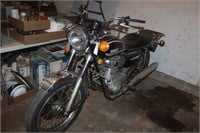 '75 Yamaha Motorcycle OHC650 with Electric Start