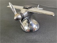Art Deco Chrome Airplane Lighter