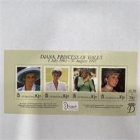 St. Helena  Diana Princess of Wales commemorative