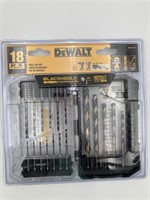 DeWalt 18pc Black&Gold Drill Bit Set