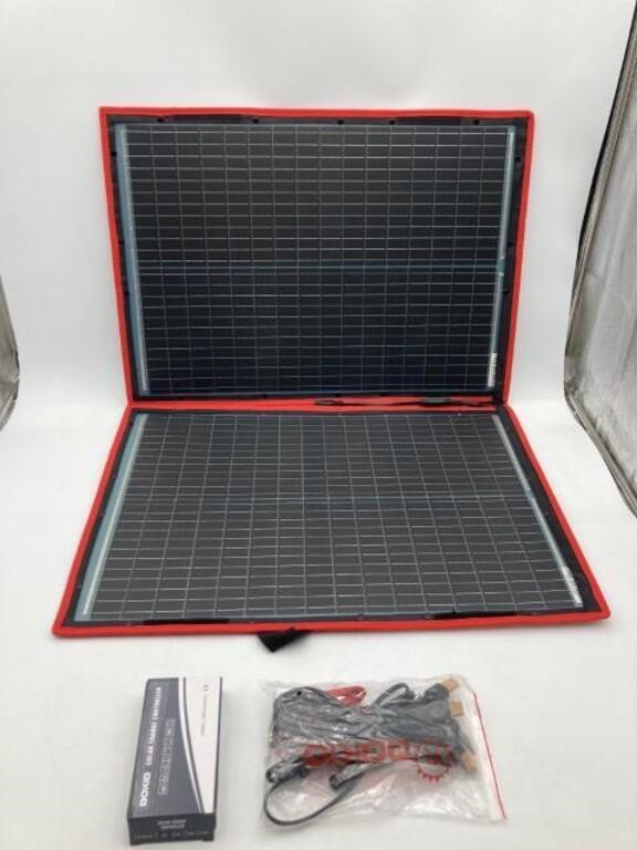 Portable Solar Panel Kit 110W, 18V, USB Output
