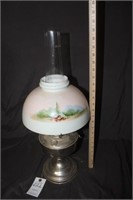Vintage Aladdin Model 12 Table Lamp with Shade