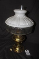 Vintage Aladdin Model 12 Oil Lamp Electrified