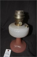 Vintage Aladdin Model B Quilt Oil Lamp