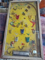 Antique 5-In-1 Pinball Baseball Board