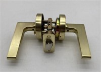 Polished Gold Door Handle/Lever