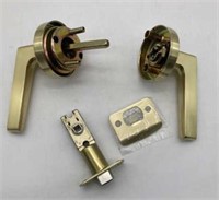 Polished Gold Door Handle/Lever