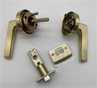 Polished Gold Door Handle/Lever