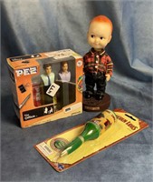 PEZ 'The Office', Buddy Lee Bobble, Linc. Logs Pen