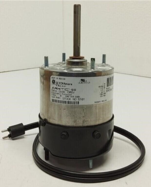 GE Commercial Refrigeration Motor 5101 Model 5SME5