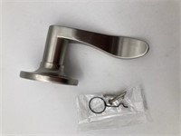 Calan Dummy Door Lever Satin Nickel