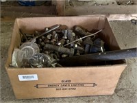 Box of Assorted Bolts and misc