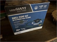 Little Giant Drill Pump Kit, in box