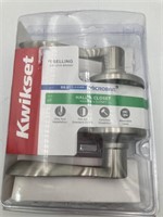 Kwikset Hall & Closet Reversible Lever Satin Nicke