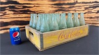Streator IL Coca Cola Crate With Bottles  ( N.S)