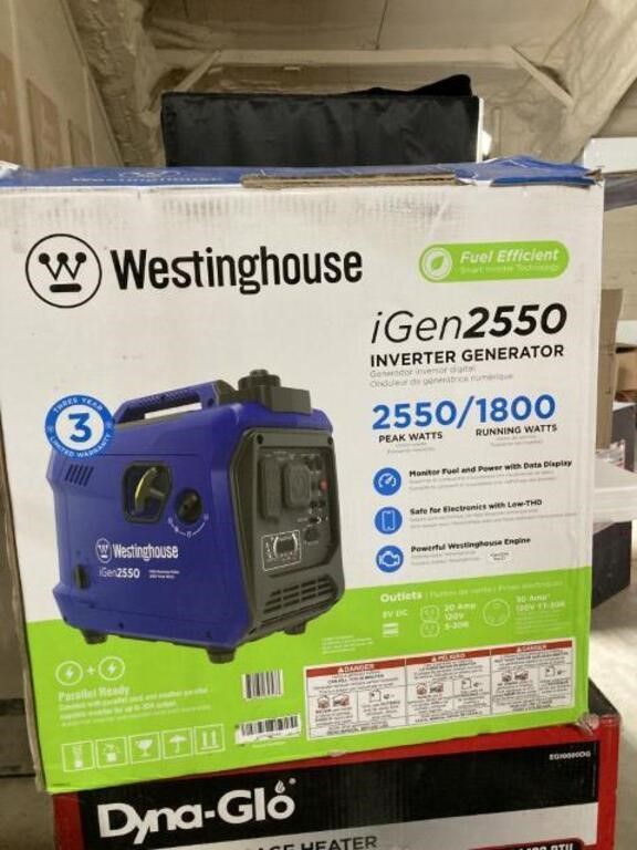 Westinghouse iGen 2550 Inverter Generator