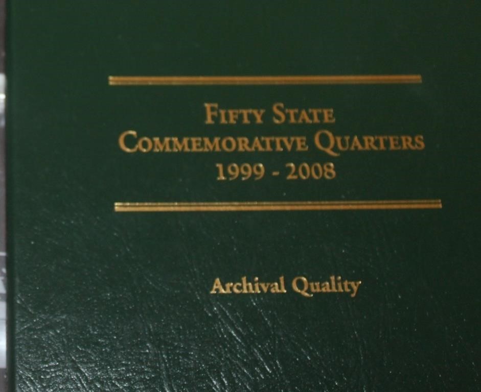 Fifty State Commemorative Quarters  1999- 2008