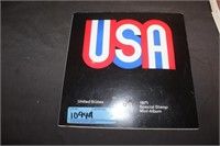 USa 1971 Special Stamp Mini Album with Stamps