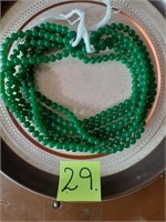 Vintage Jade Necklace Strings