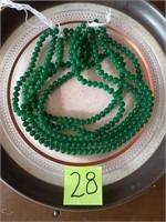 Vintage Jade Necklace Strings