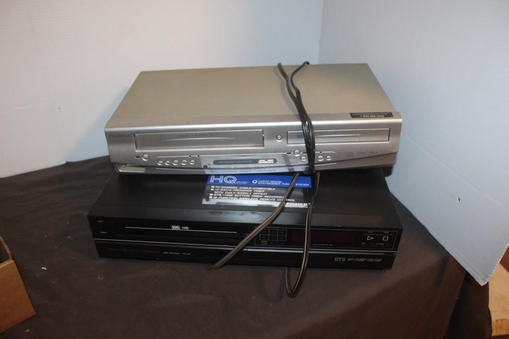 Fisher VHS Recorder,  VHS Recorder and DVD Player