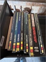 Stack of Haynes and Chilton Auto Manuals