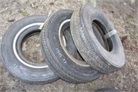 Tires L78-15  (x3)