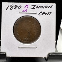 1880 INDIAN HEAD PENNY CENT