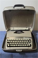 Tower Citation 88 manual typewriter in case.