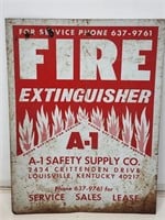 SST A-1 Fire Extinguisher Sign