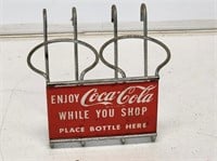 Coca-Cola Shopping Cart Bottle Holder