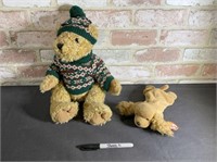 BOX LOT: TEDDY BEAR WITH SWEATER AND