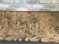 ANTIQUE TAPESTRY DEPICTING A VICTORIAN