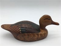 Lovely Hand Painted Wooden Duck Decoy