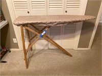 ANTIQUE WOOD IRONING BOARD, NO LABELS