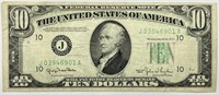 1950 $10 Kansas City Federal Reserve Note