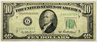 1950-B $10 Chicago Federal Reserve Note