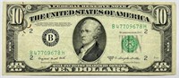 1950-C $10 New York Federal Reserve Note