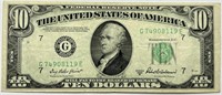 1950-B $10 Chicago Federal Reserve Note