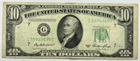 1950-A $10 Chicago Federal Reserve Note